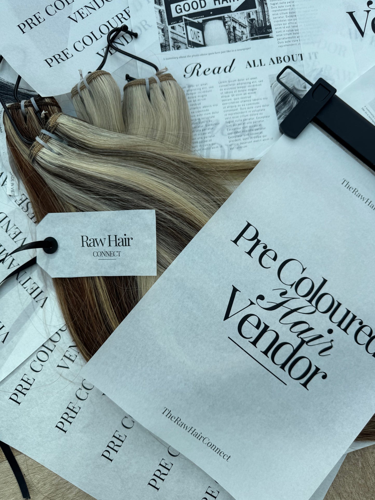 PRE COLOURED HAIR VENDOR